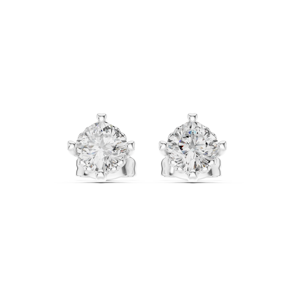 Exquisite Cushion Diamond Lab Grown Diamond Earrings