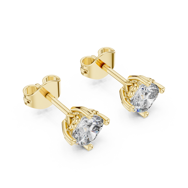 Effulgent Lab grown diamond Earrings pair