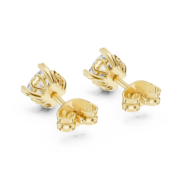 Effulgent Lab grown diamond Earrings pair