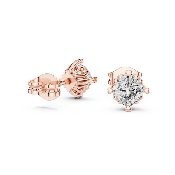 Effulgent Lab grown diamond Earrings pair