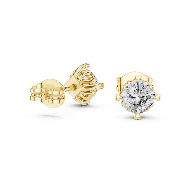 Effulgent Lab grown diamond Earrings pair