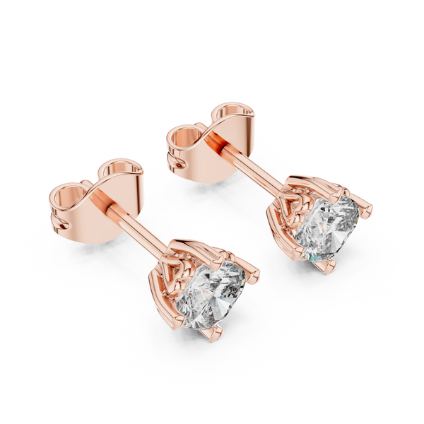 Sunlit Lab grown diamond Earrings motif