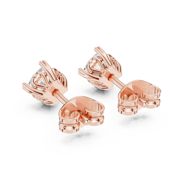 Sunlit Lab grown diamond Earrings motif