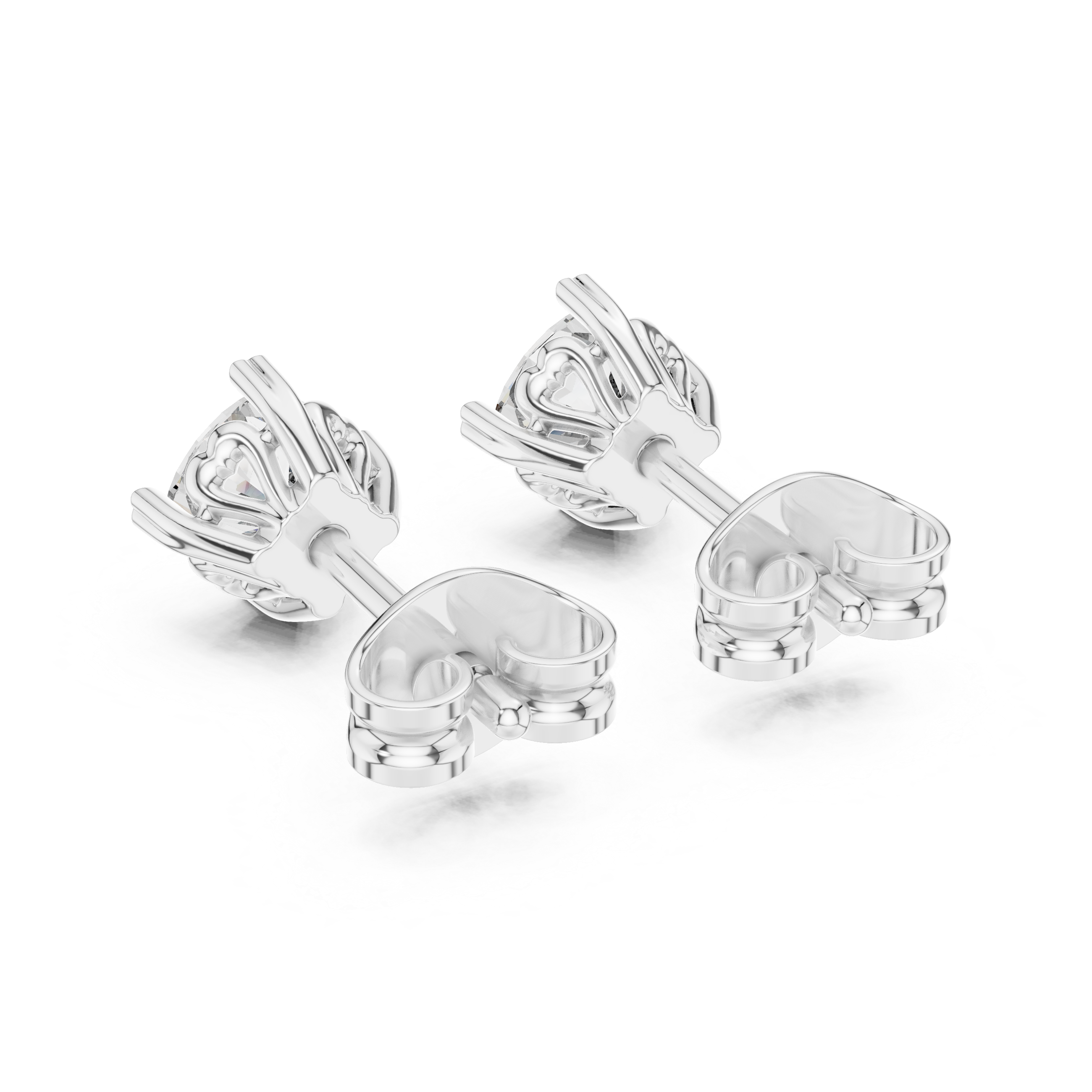 Sunlit Lab grown diamond Earrings motif