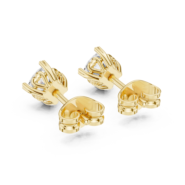 Sunlit Lab grown diamond Earrings motif