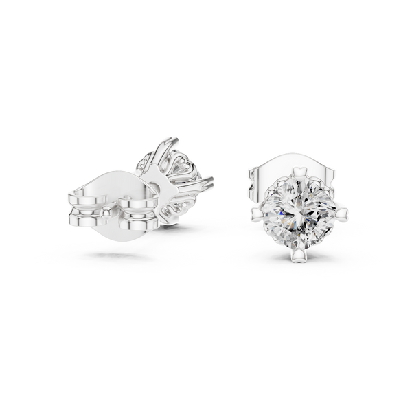 Sunlit Lab grown diamond Earrings motif