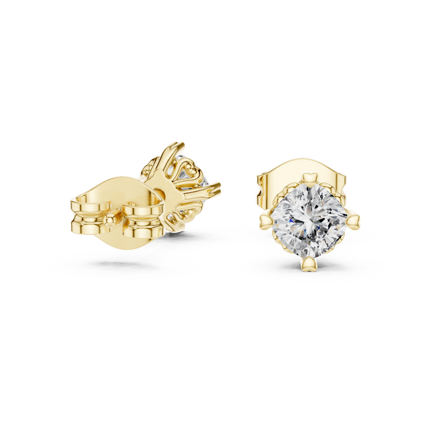 Sunlit Lab grown diamond Earrings motif