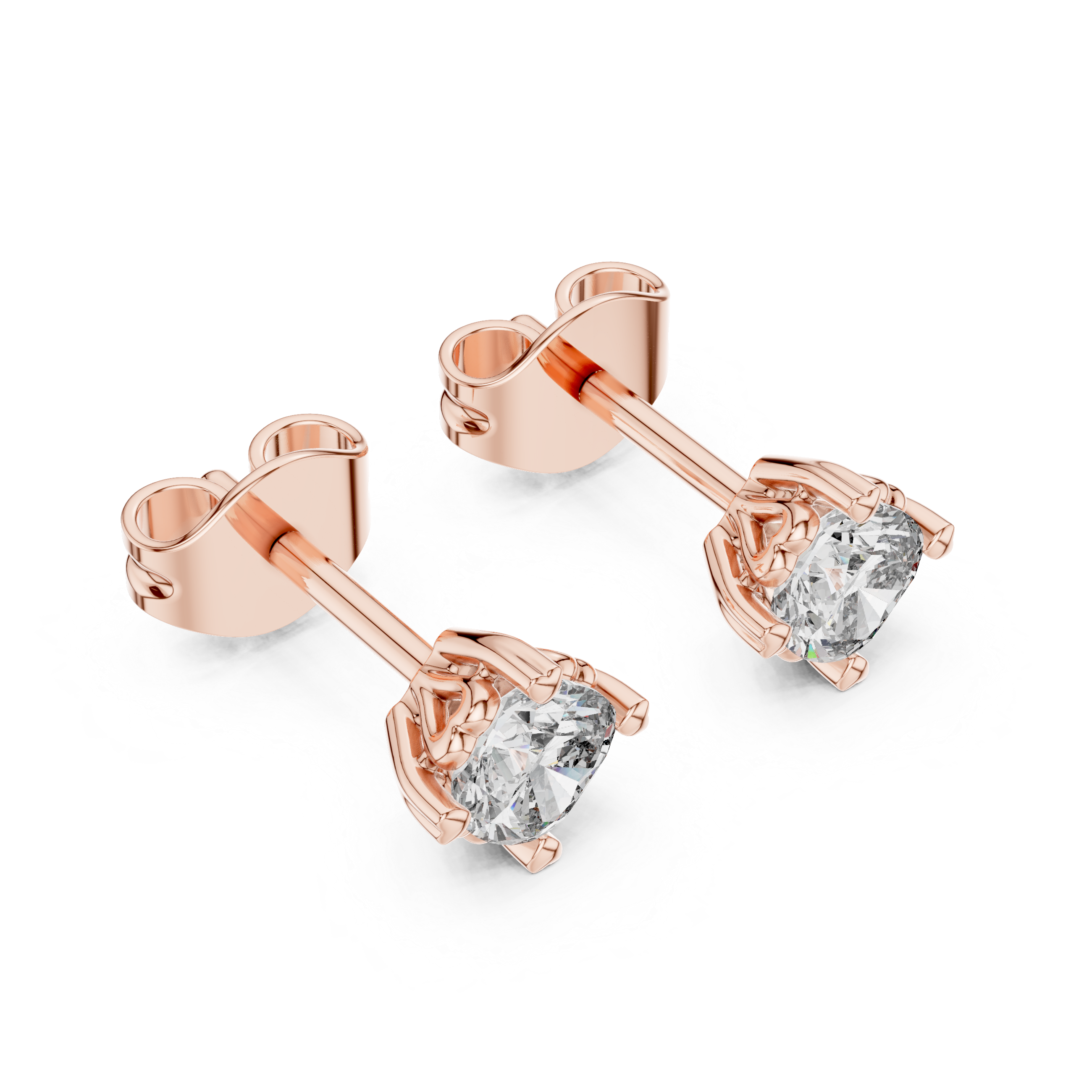 Scintillant Lab grown diamond Earrings design