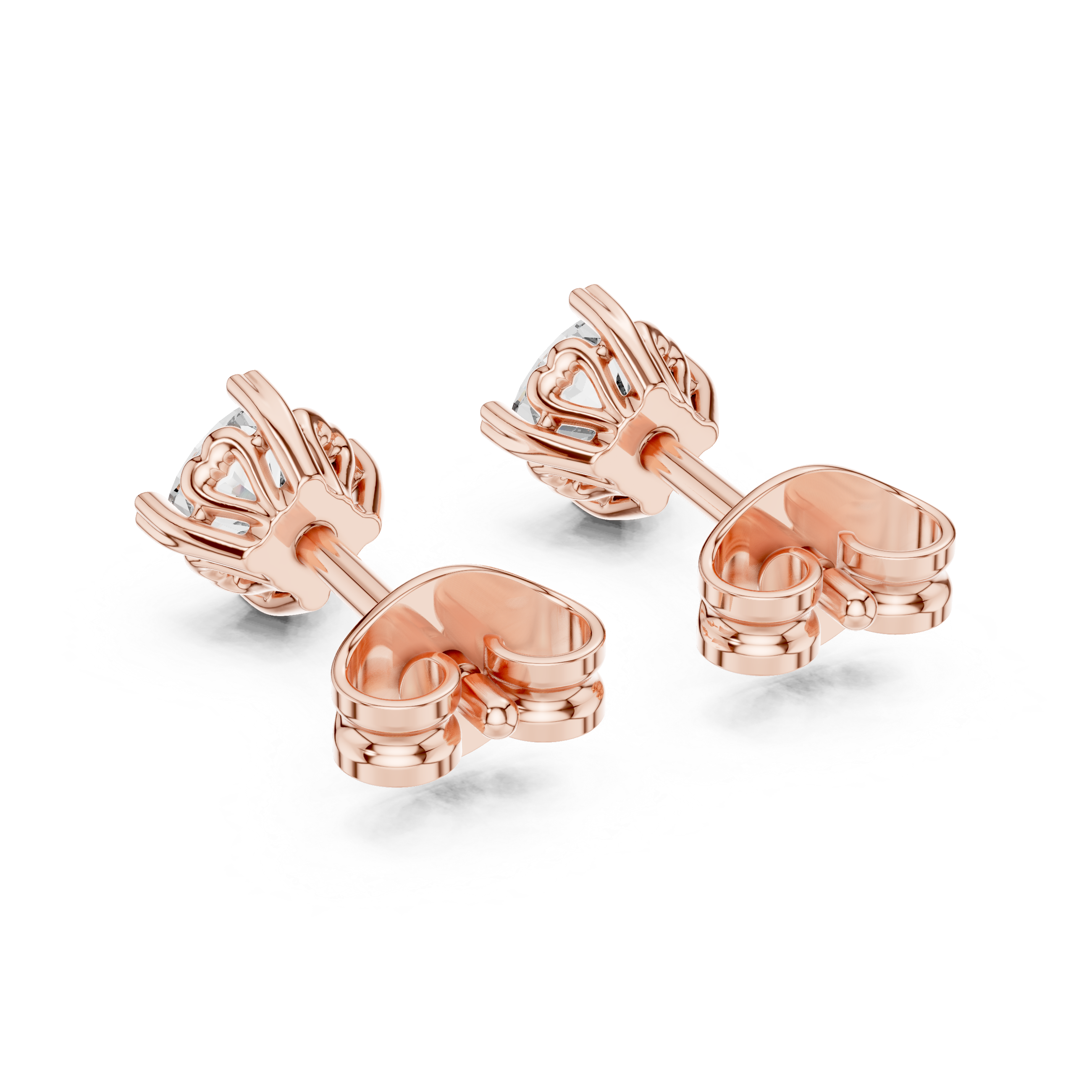 Scintillant Lab grown diamond Earrings design