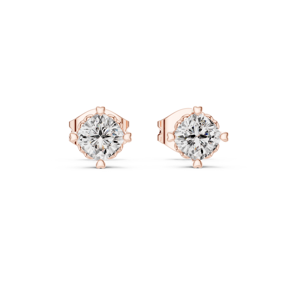 Scintillant Lab grown diamond Earrings design