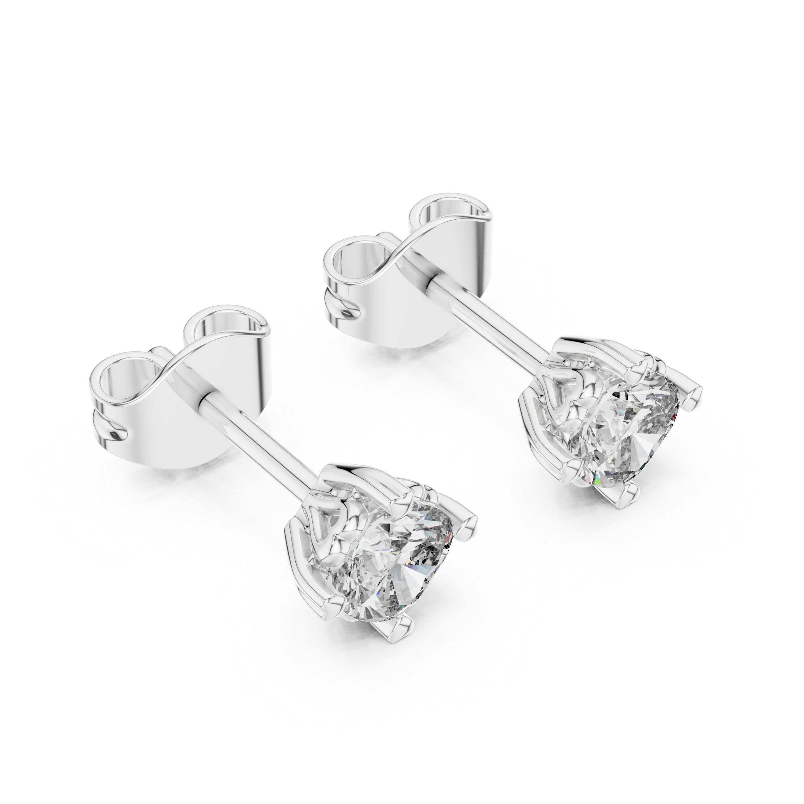 Scintillant Lab grown diamond Earrings design