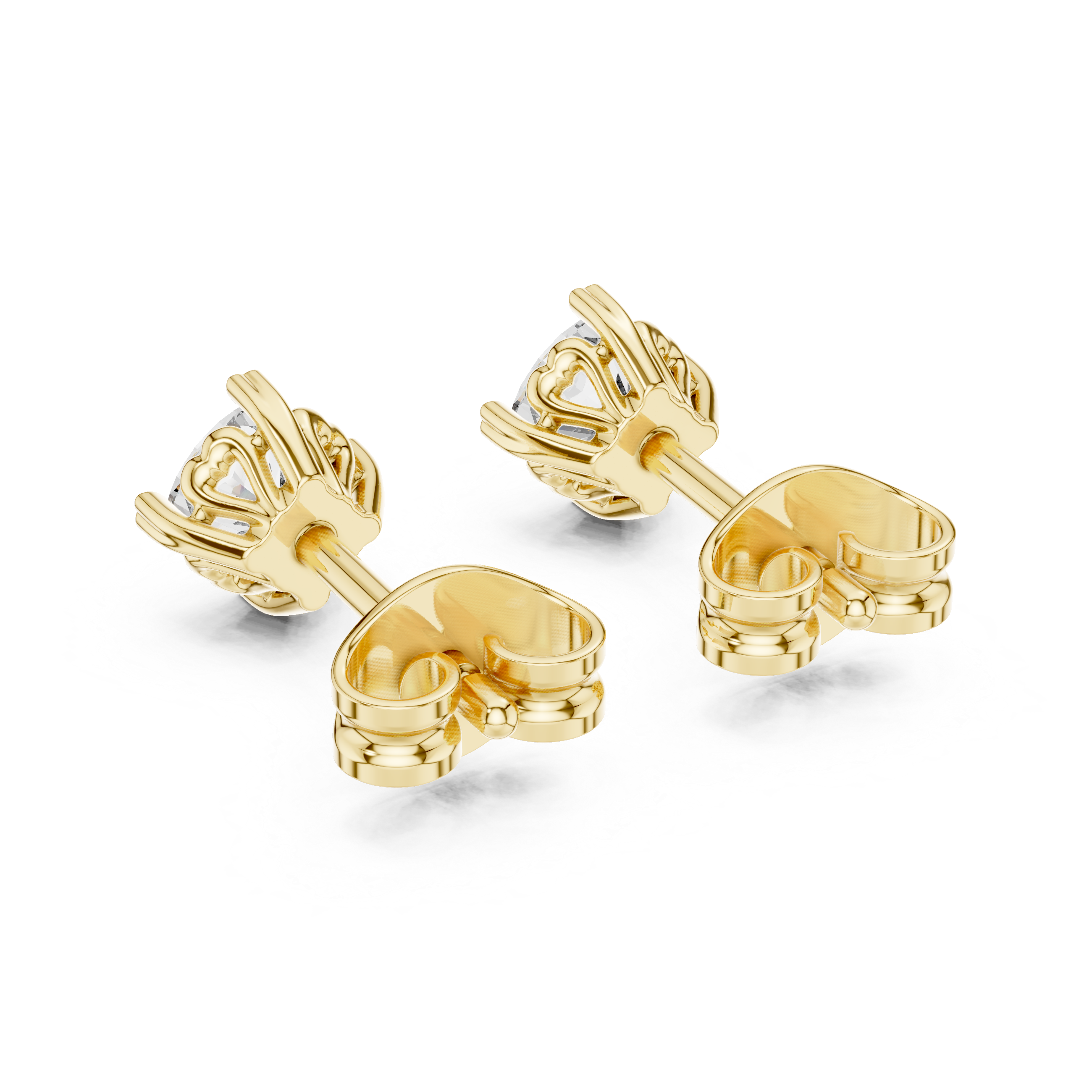 Scintillant Lab grown diamond Earrings design
