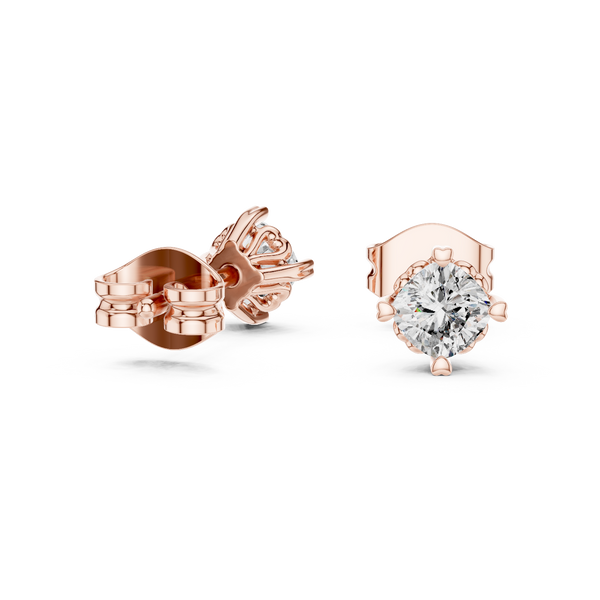 Scintillant Lab grown diamond Earrings design