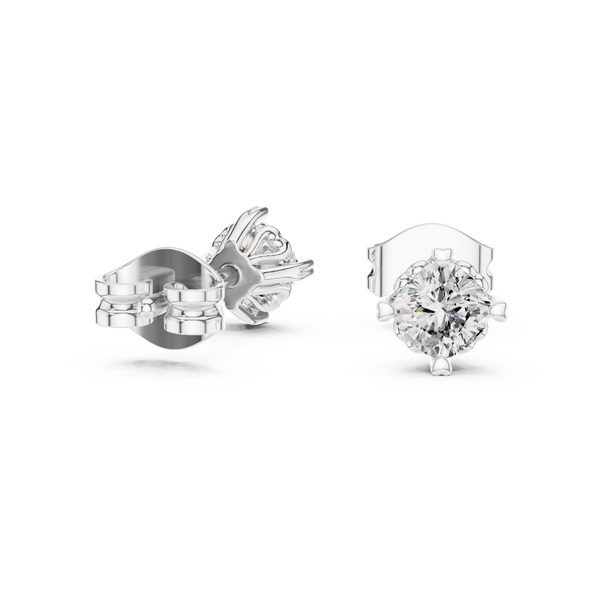 Scintillant Lab grown diamond Earrings design