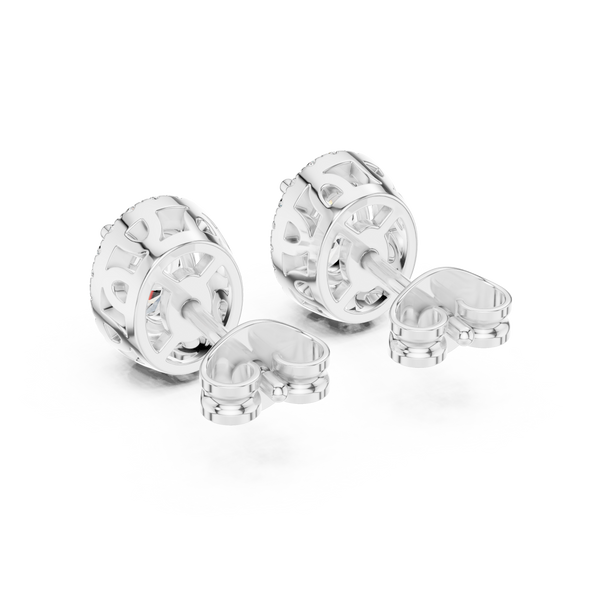 Radiance Lab grown diamond Earrings pair