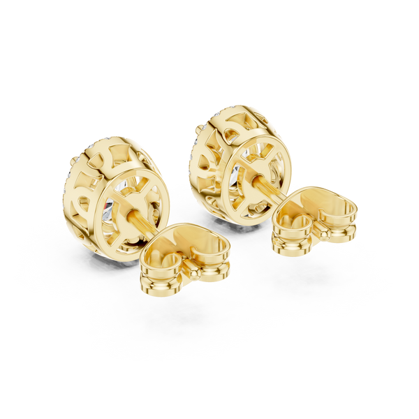 Radiance Lab grown diamond Earrings pair