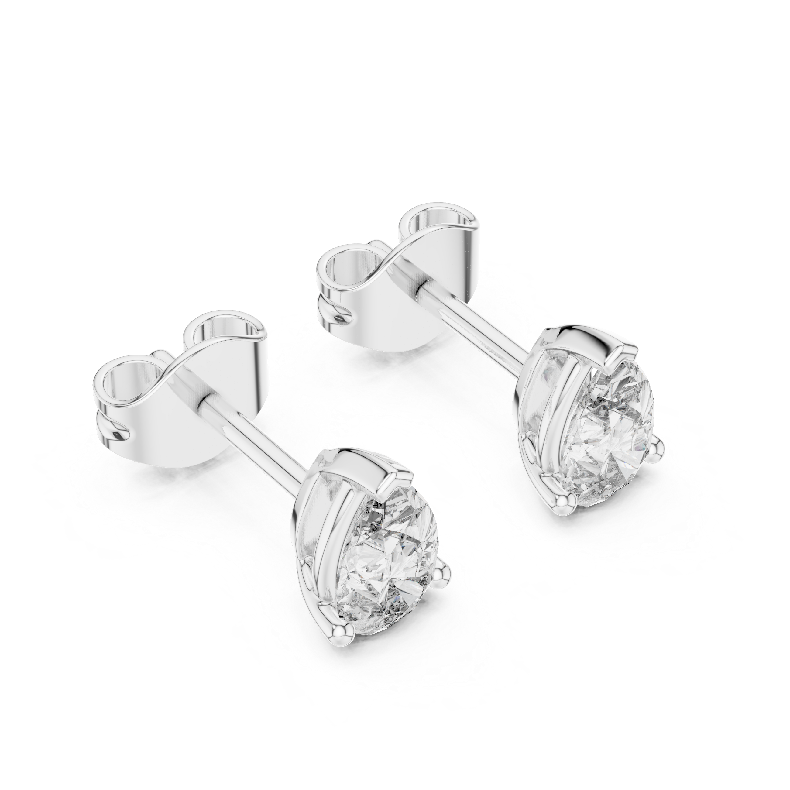 Awe-inspiring Lab grown diamond Earrings motif