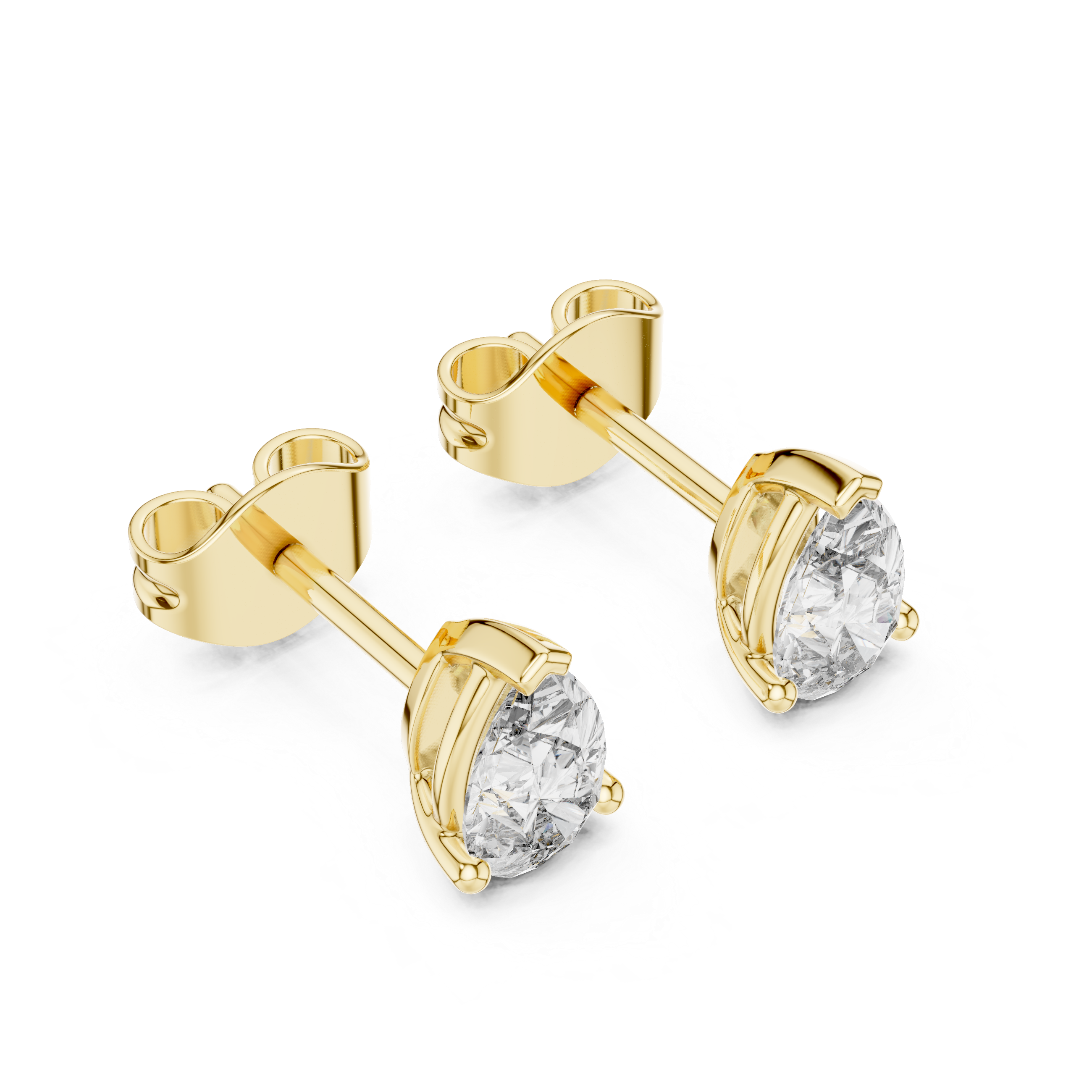 Awe-inspiring Lab grown diamond Earrings motif