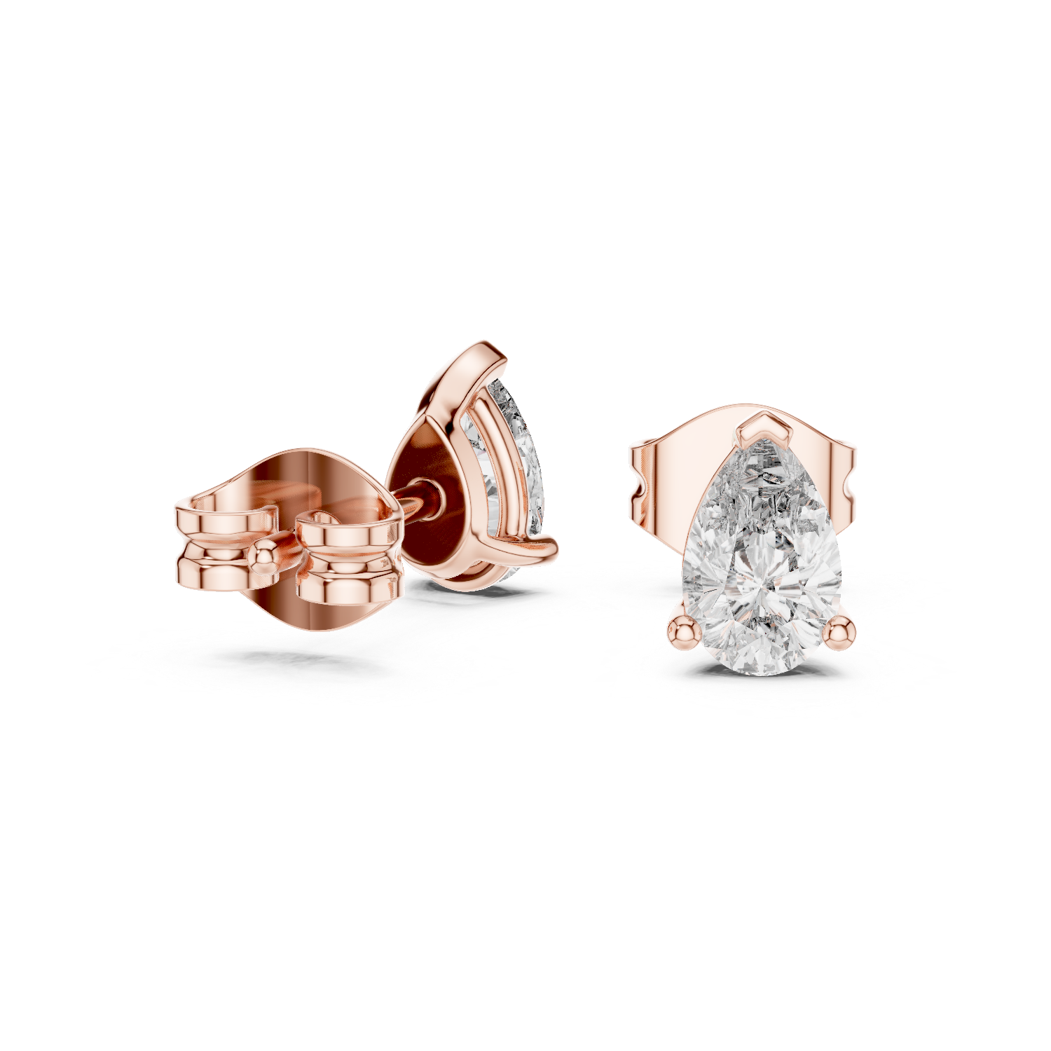 Awe-inspiring Lab grown diamond Earrings motif