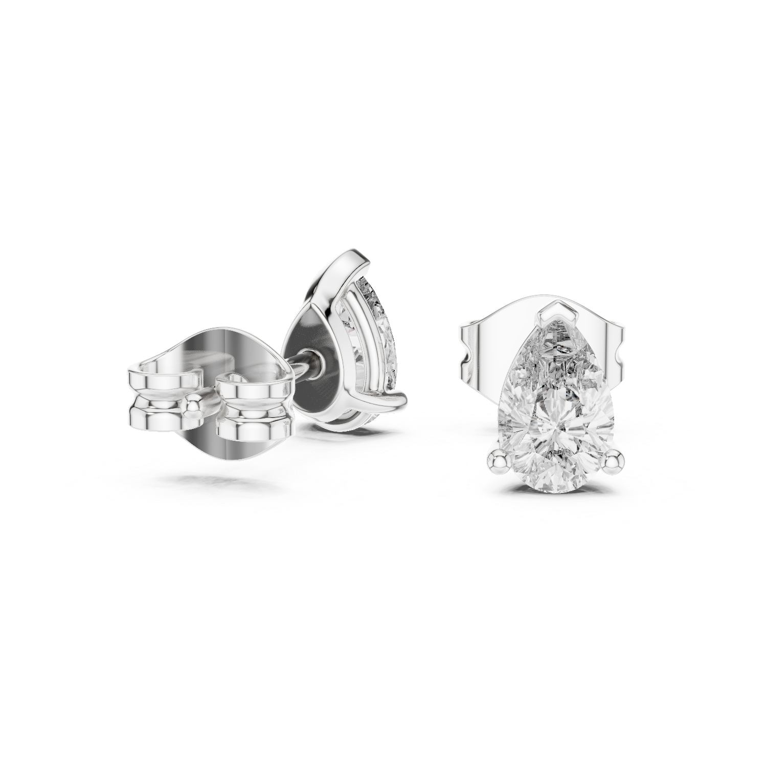Awe-inspiring Lab grown diamond Earrings motif