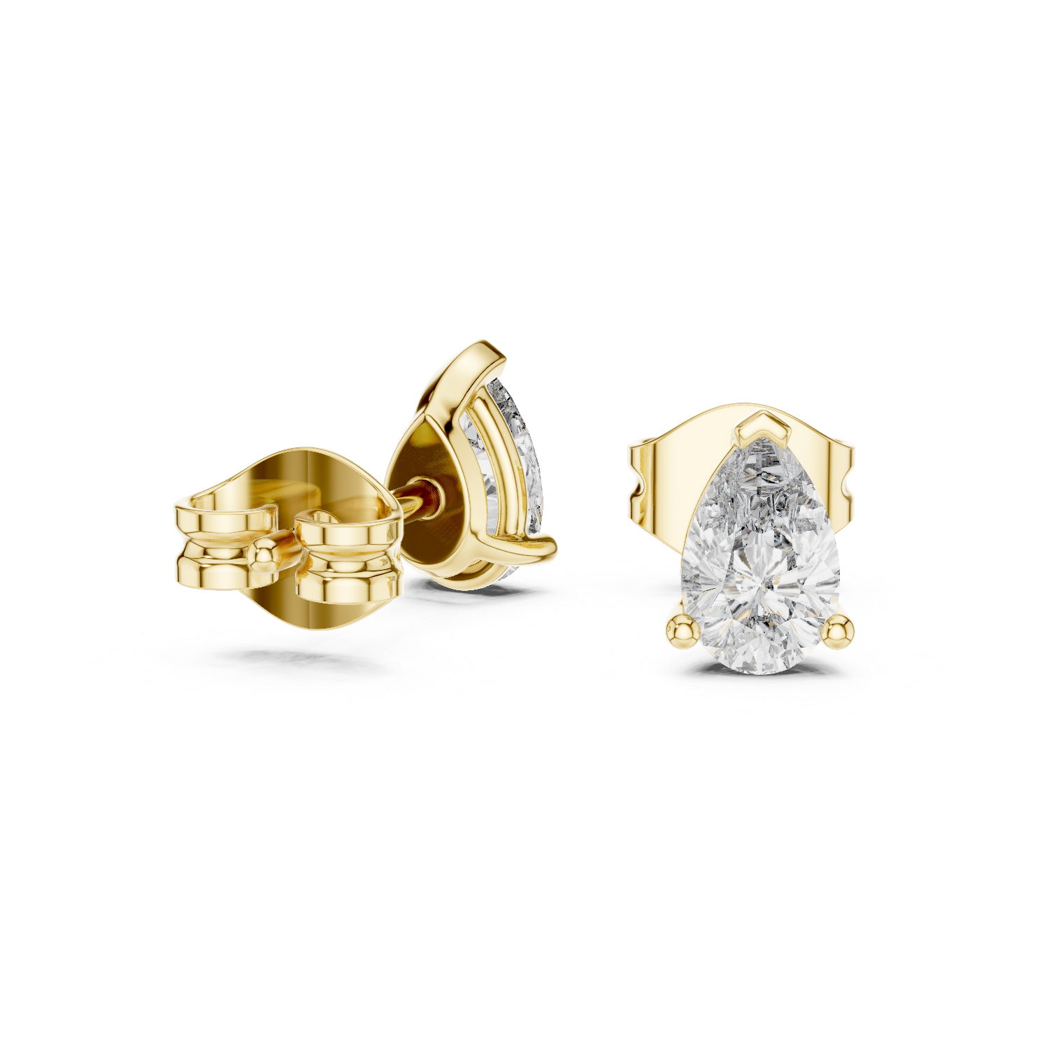 Awe-inspiring Lab grown diamond Earrings motif