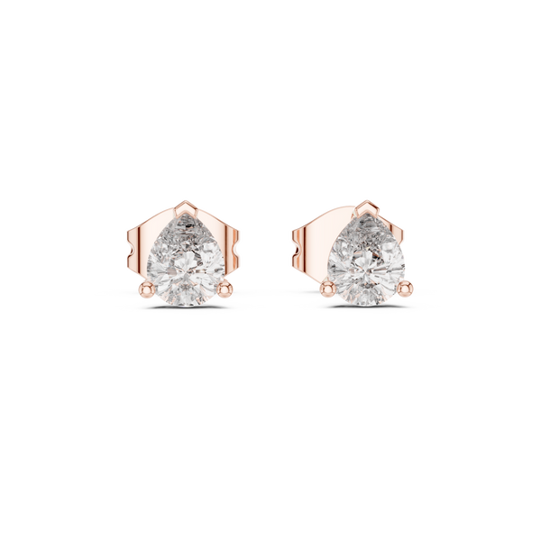 Luminescent Lab grown diamond Earrings motif