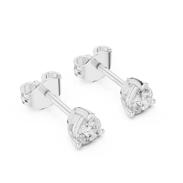 Luminescent Lab grown diamond Earrings motif