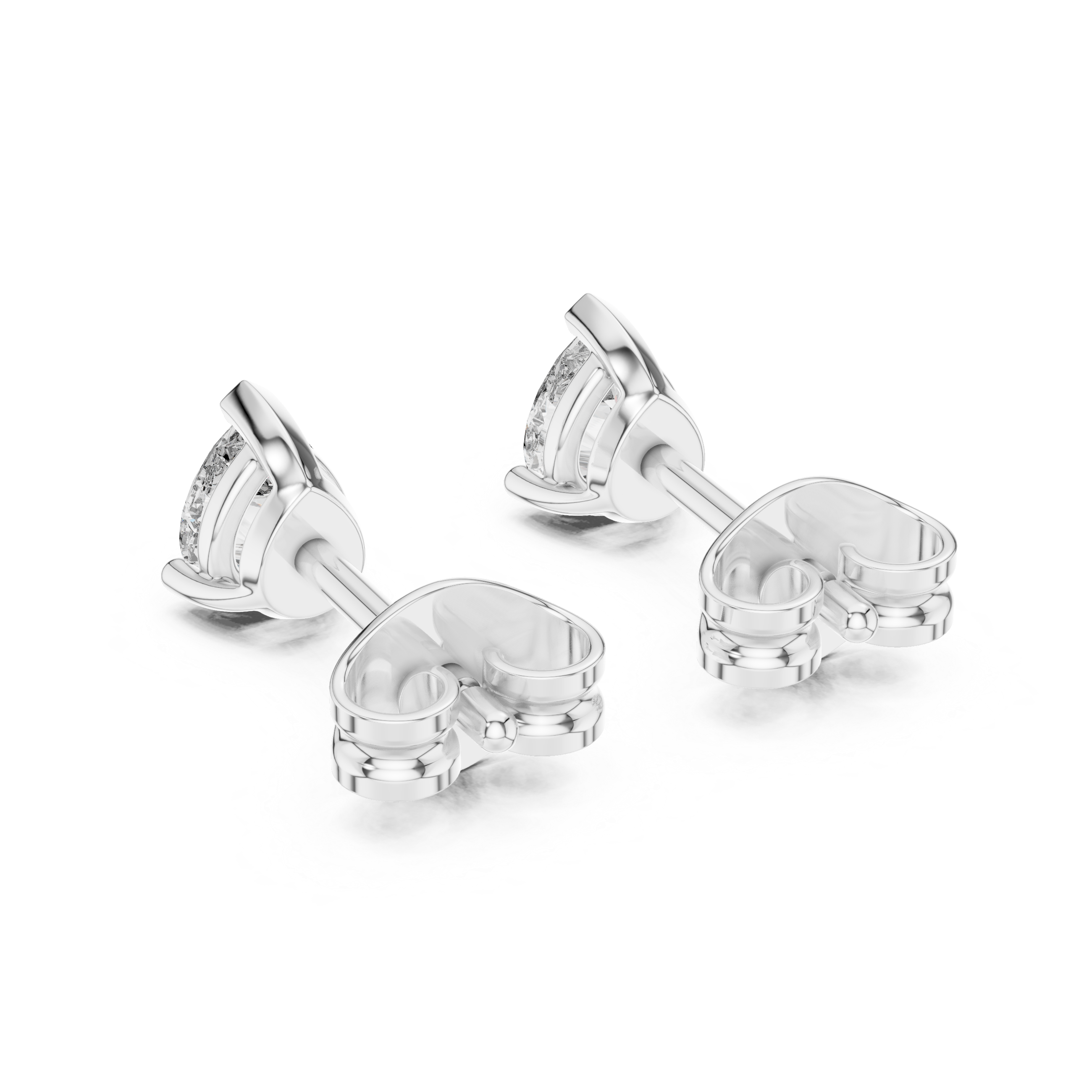 Luminescent Lab grown diamond Earrings motif