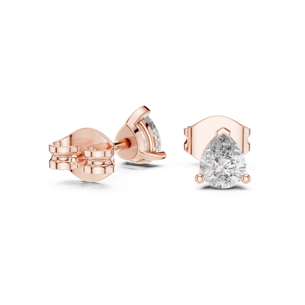Luminescent Lab grown diamond Earrings motif