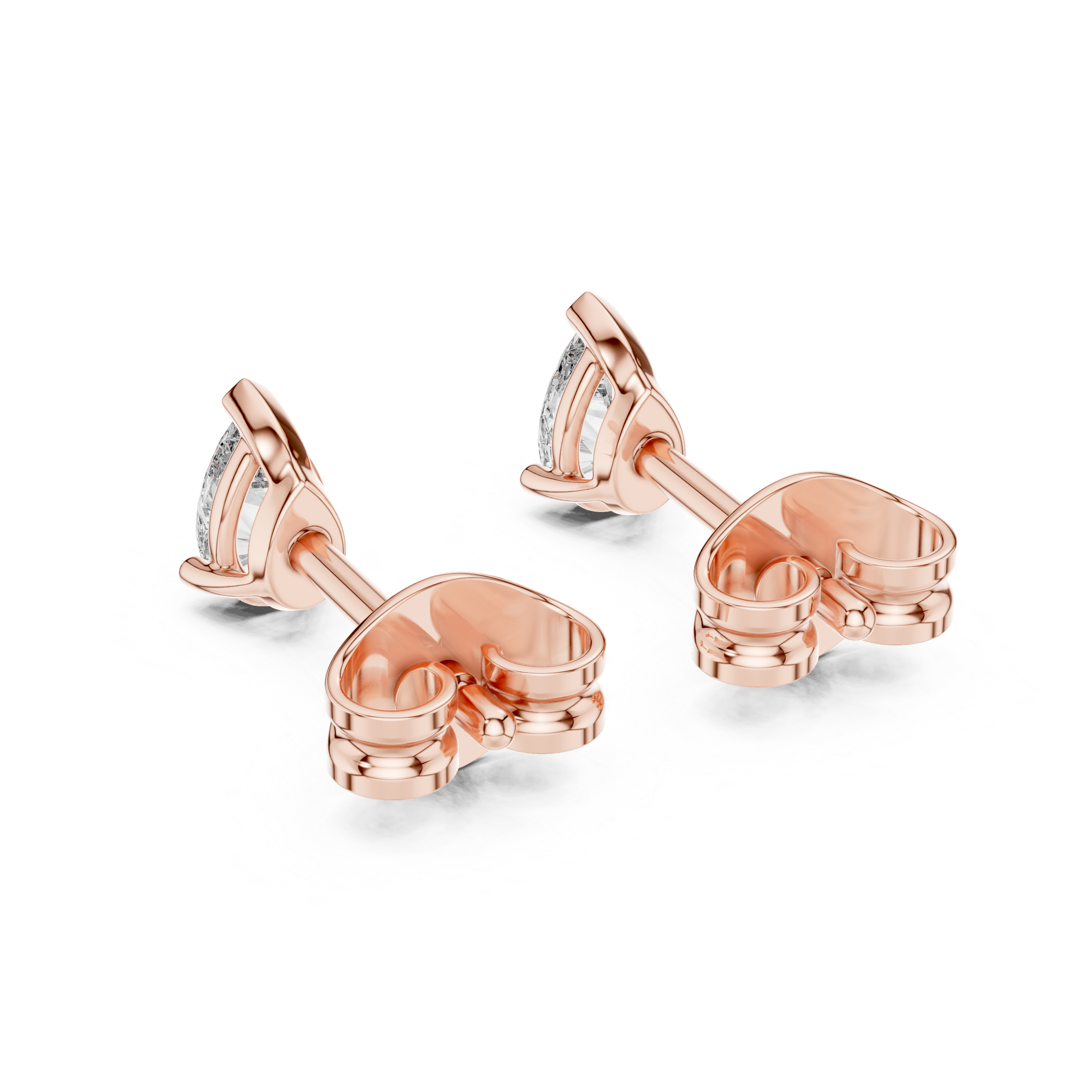 Bedazzling Lab grown diamond Earrings set