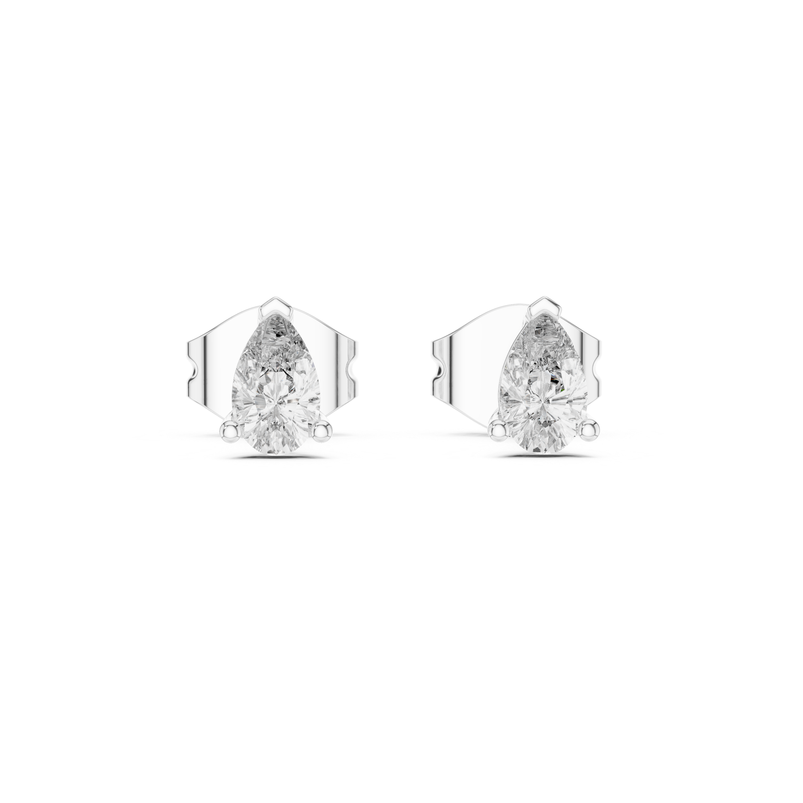 Bedazzling Lab grown diamond Earrings set