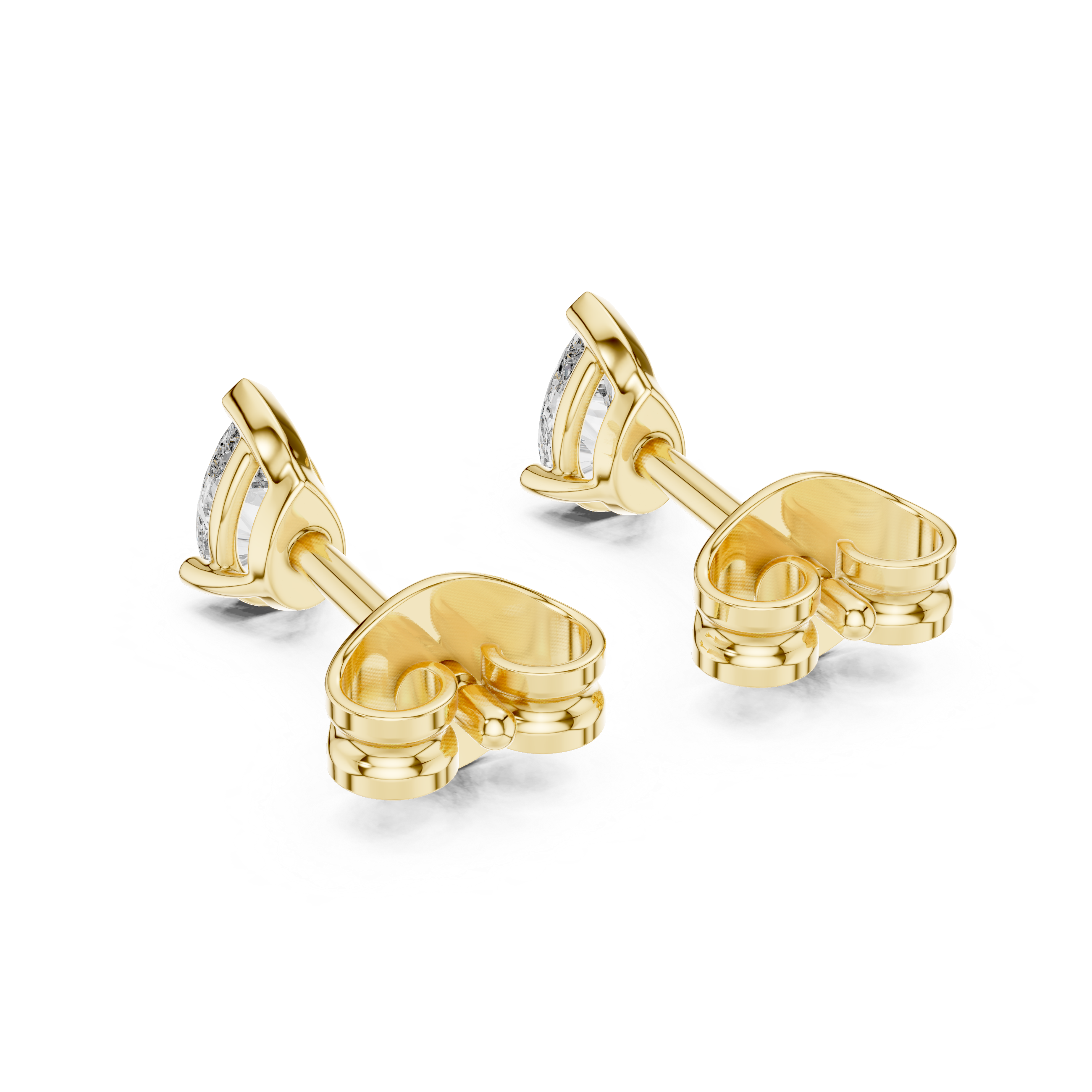 Bedazzling Lab grown diamond Earrings set