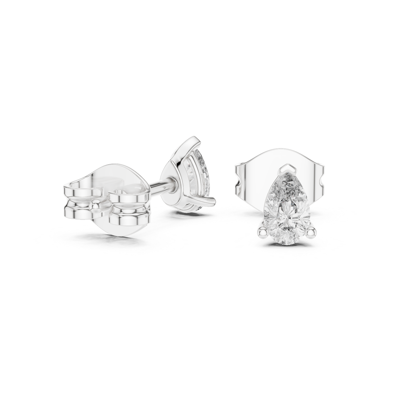 Bedazzling Lab grown diamond Earrings set