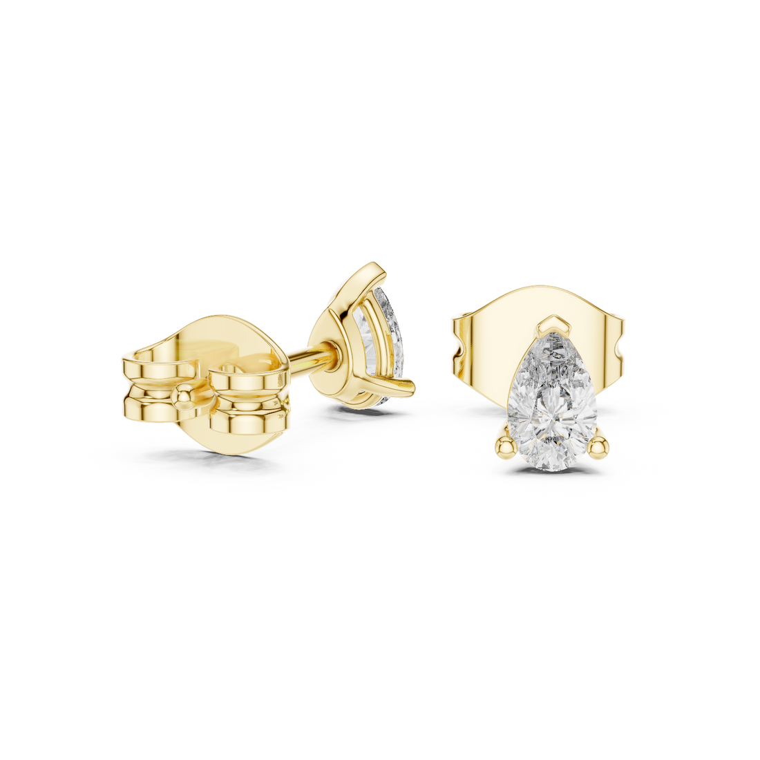 Bedazzling Lab grown diamond Earrings set