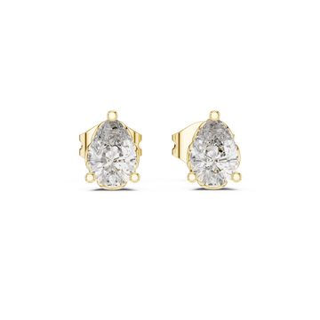 Lustrously Lab grown diamond Earrings set