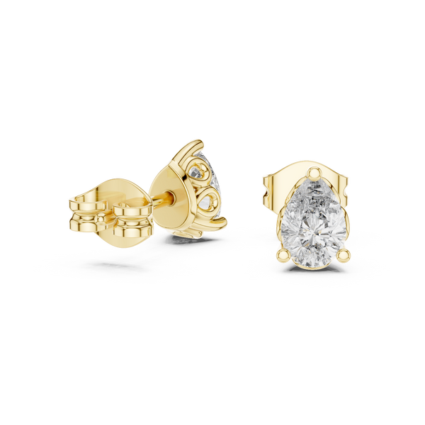 Lustrously Lab grown diamond Earrings set