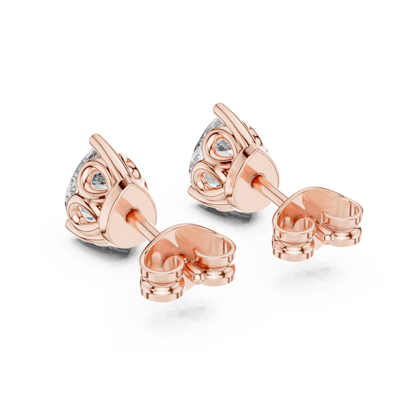 Radiating Lab grown diamond Earrings set