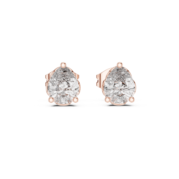 Radiating Lab grown diamond Earrings set