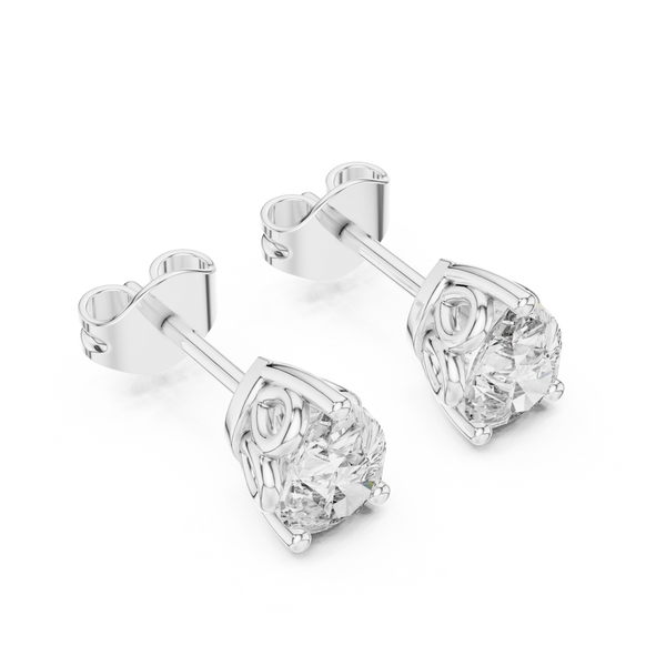 Radiating Lab grown diamond Earrings set