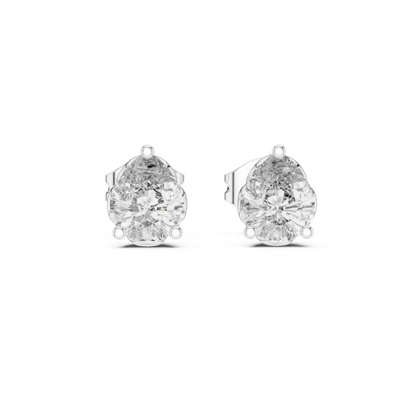 Radiating Lab grown diamond Earrings set