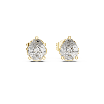 Radiating Lab grown diamond Earrings set