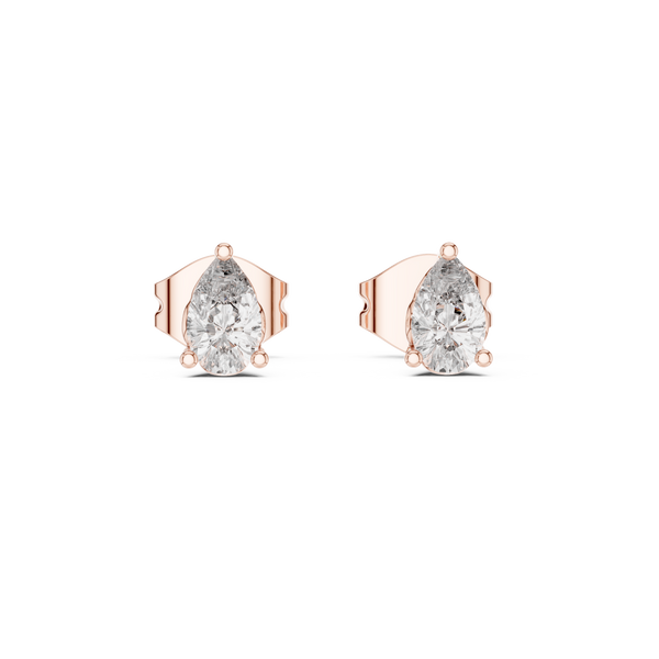 Lustrescent Lab grown diamond Earrings pair