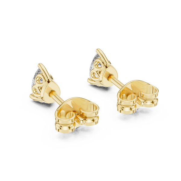 Lustrescent Lab grown diamond Earrings pair