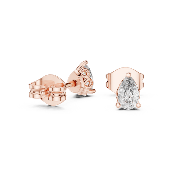 Lustrescent Lab grown diamond Earrings pair