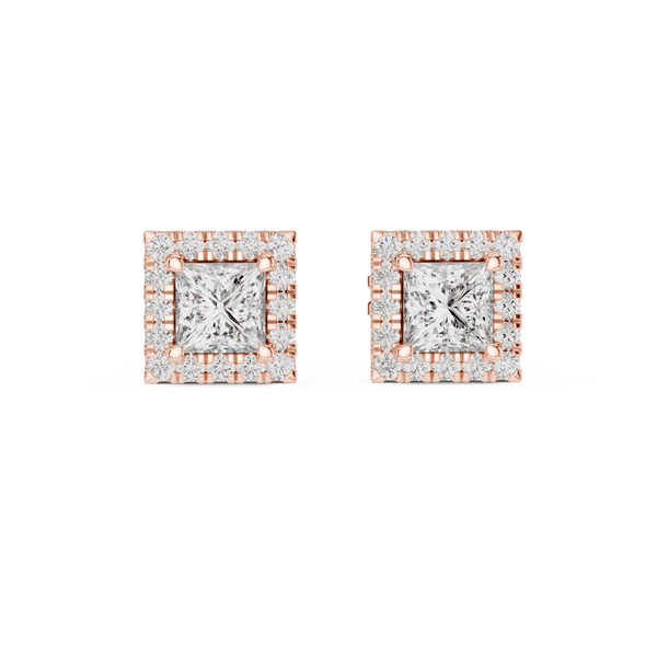 Illuminating Lab grown diamond Earrings pair