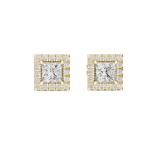 Illuminating Lab grown diamond Earrings pair