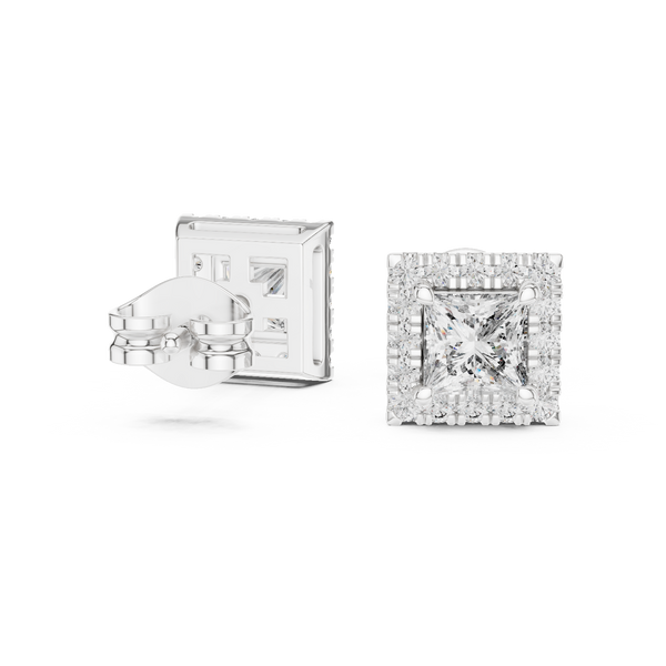 Illuminating Lab grown diamond Earrings pair