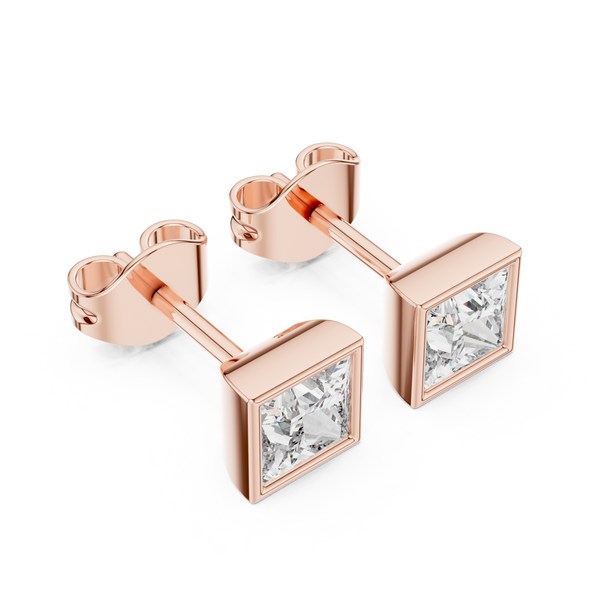 Glamorizing Lab grown diamond Earrings pair