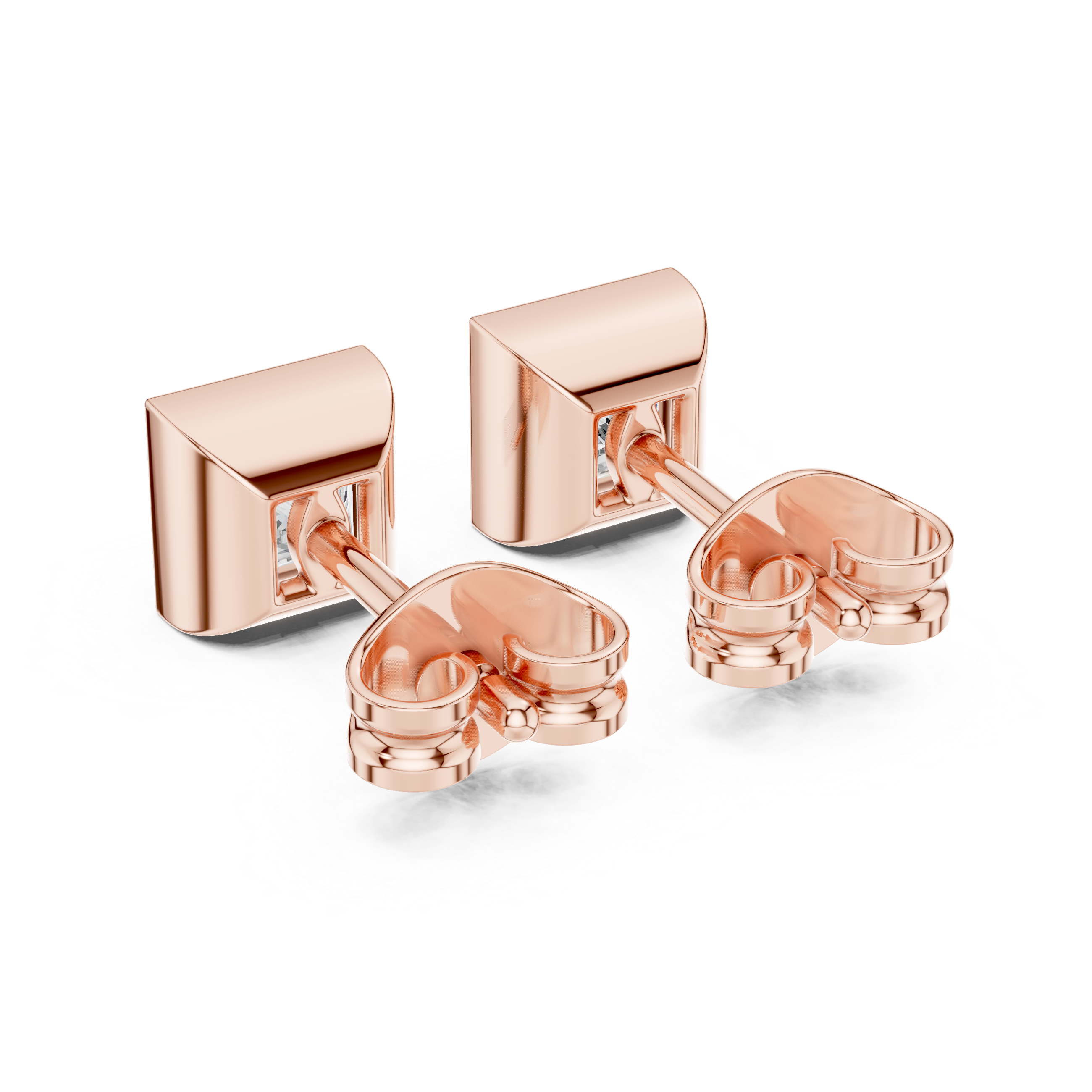 Glamorizing Lab grown diamond Earrings pair