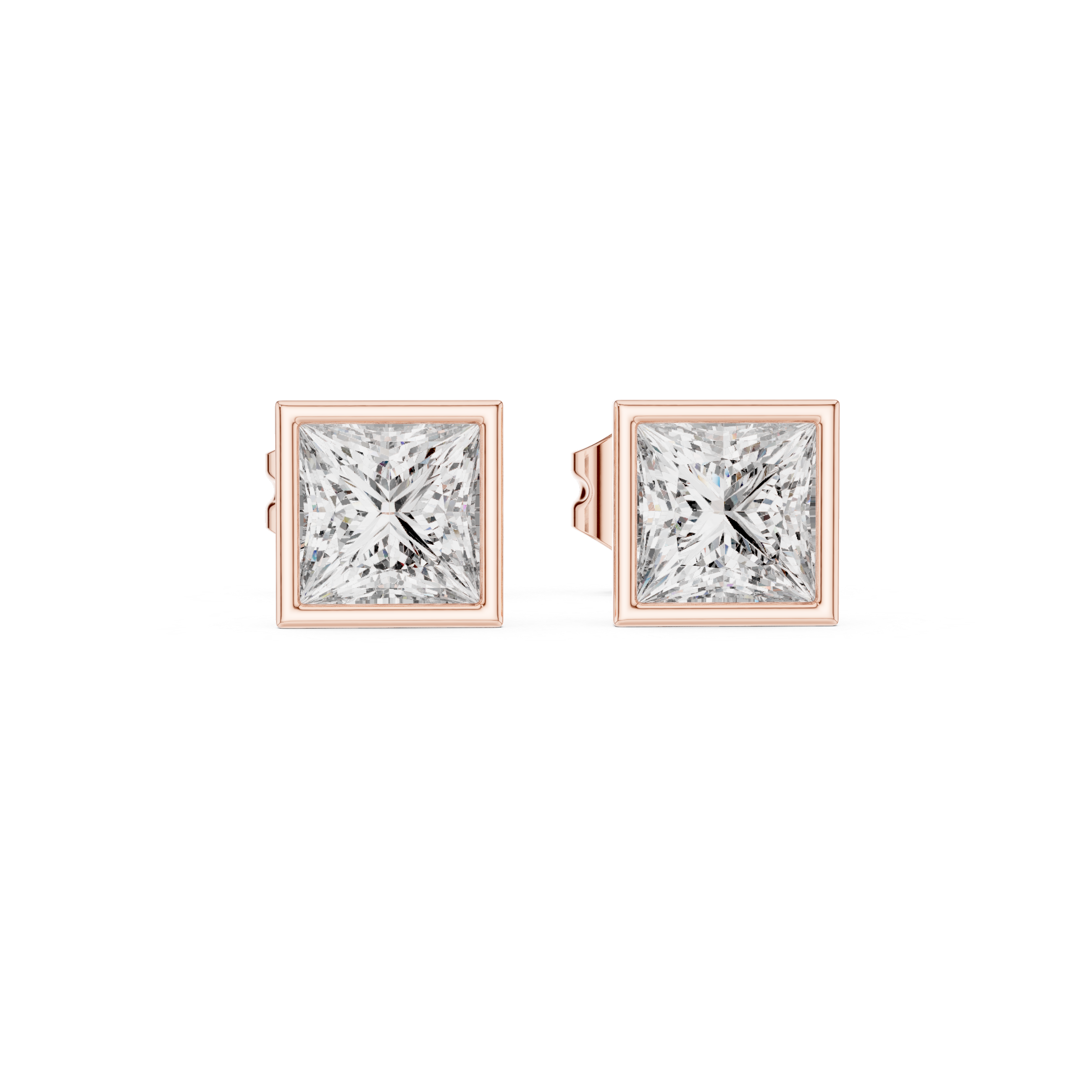 Glamorizing Lab grown diamond Earrings pair